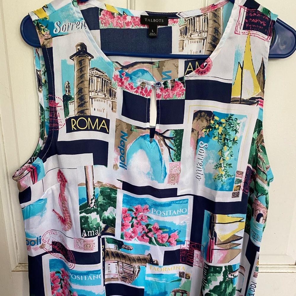 NWT Talbots Sleeveless Top